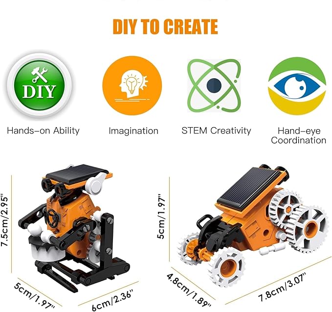 7 in 1 Solar Robot